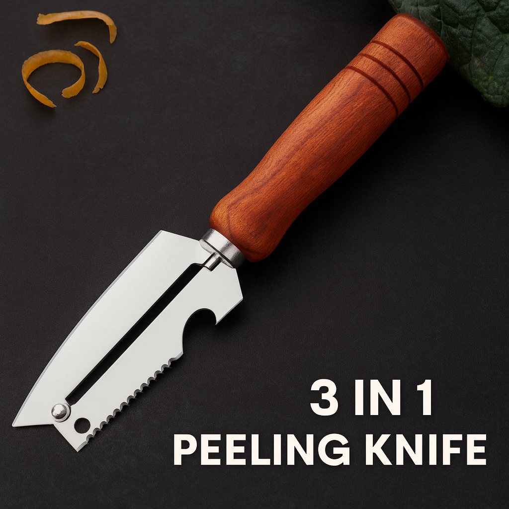 3 in1 Peeling Knife