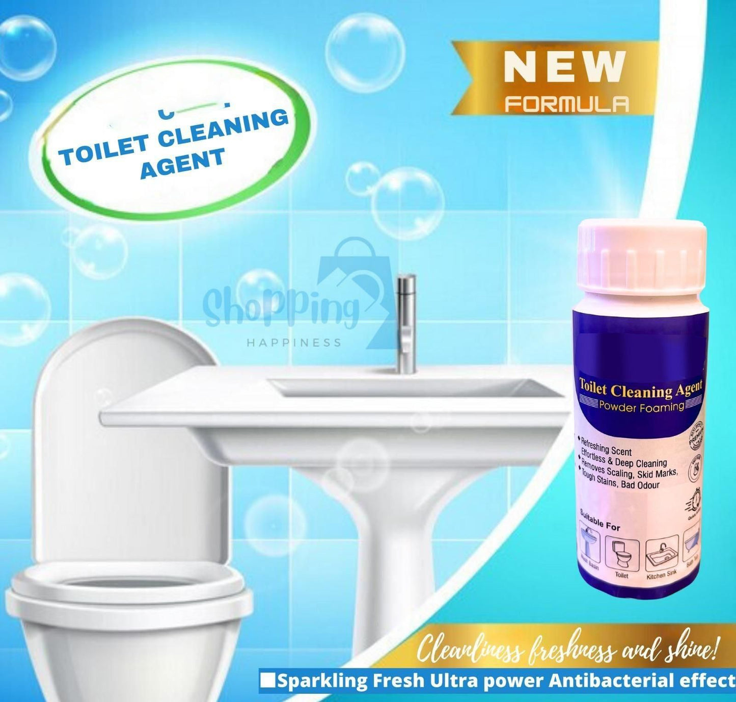 Oxypure Toilet Cleaning Agent🚽✨💧 - clean without touching it!
