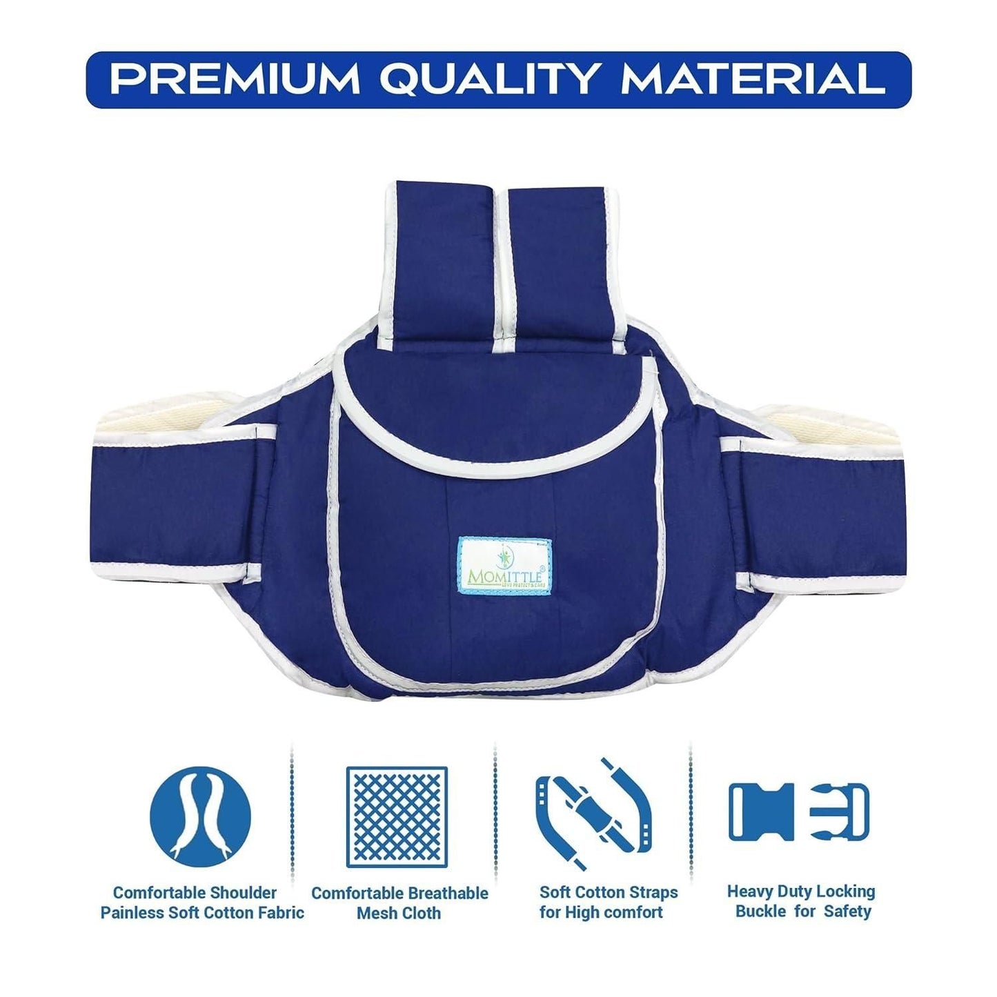 🛡️ Baby Safety Belt for 2-Wheelers – Keep Your Child Secure 👶