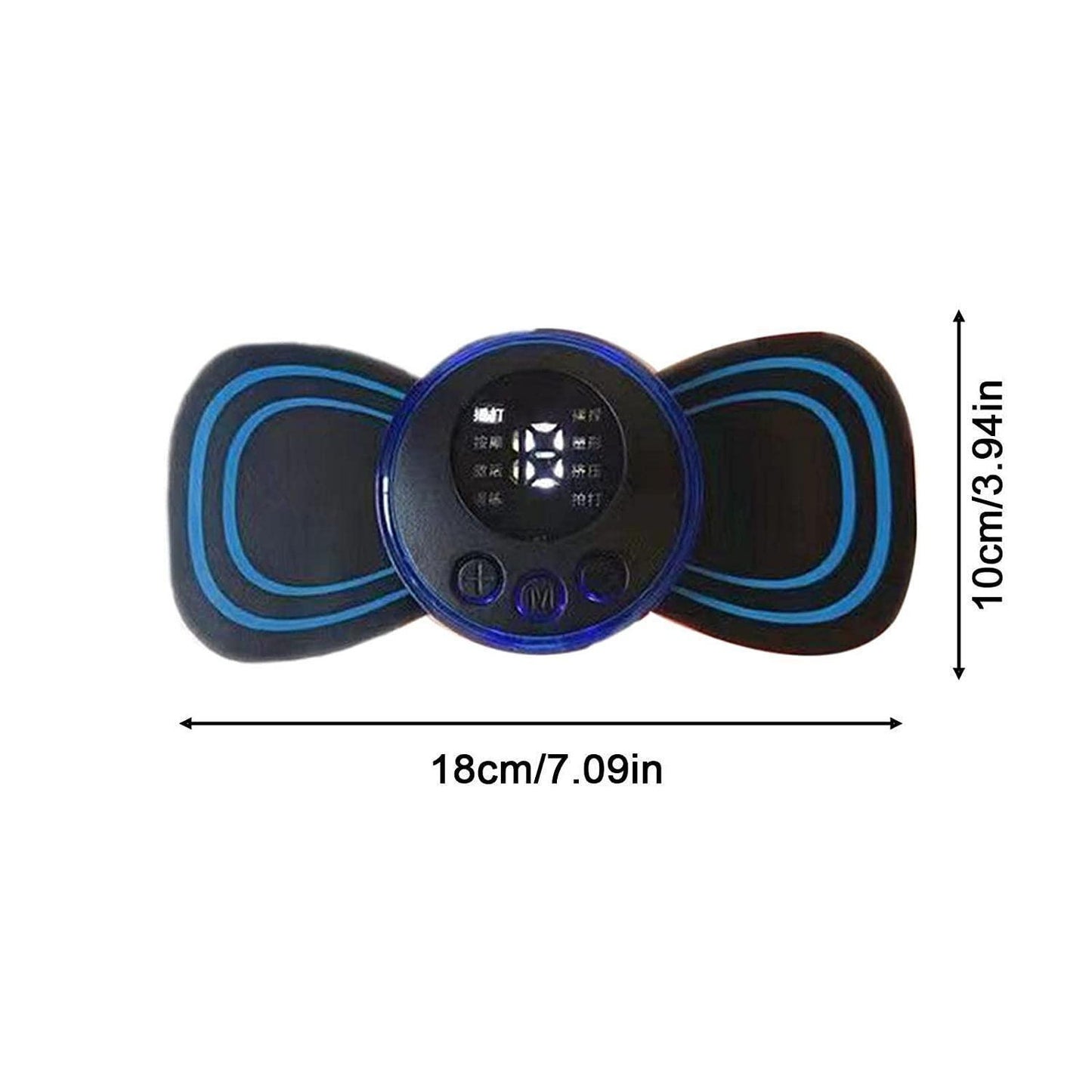 Mini Rechargeable Massager – 8 Modes, 19 Levels