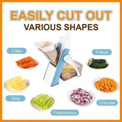 Instant Vegetable Slicer – 30-in-1 Multi Cut Veg & Fruit Slicer | Safe, Fast & Easy Kitchen Tool