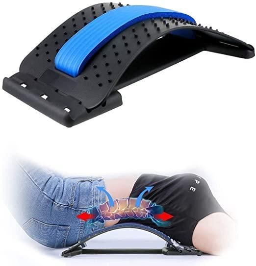 Multi-Level Back Stretcher & Posture Corrector (Blue)