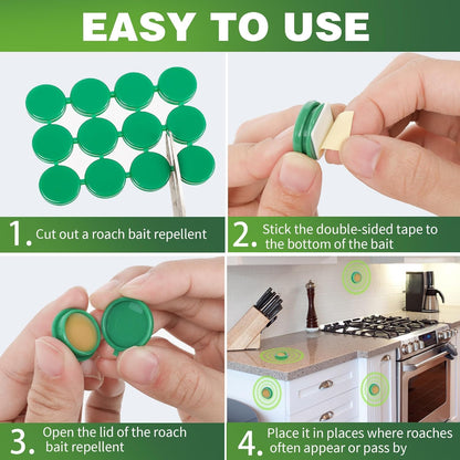 Cockroach Killer Gel (Pack of 24) – Instant Roach Control