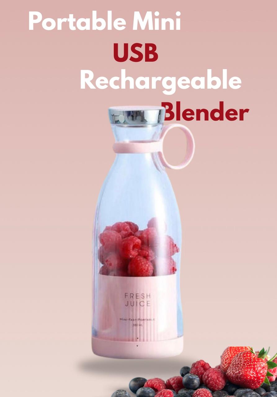 Portable Mini USB Rechargeable Juicer(420ml)