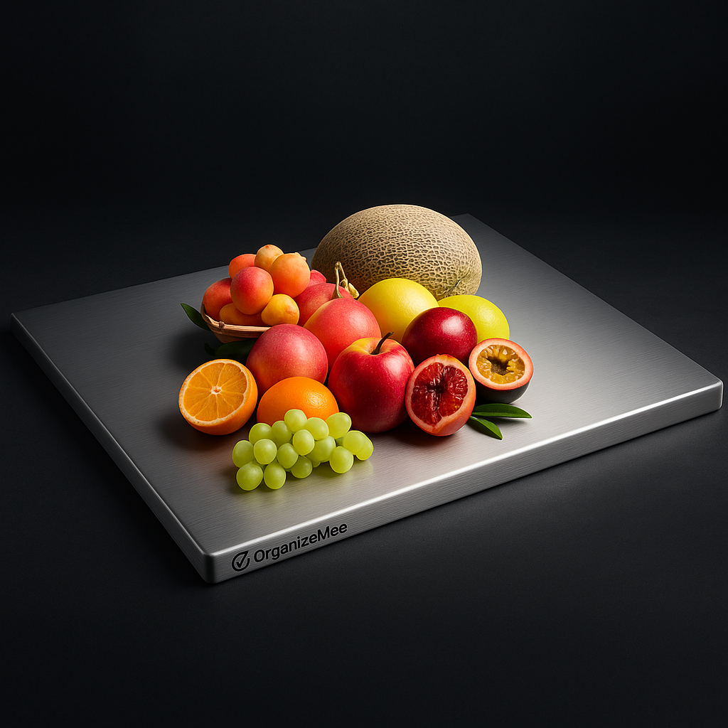 Stainless Steel Chopping Board (35x31cm)